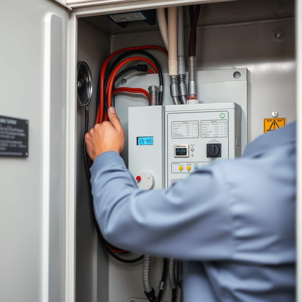 Profesionāla enerģijas monitoringa sensoru uzstādīšana elektroskapī